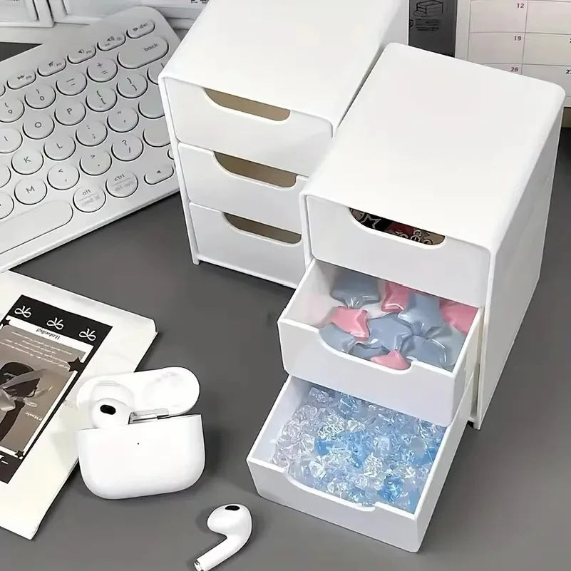 3-Tier Drawer Cosmetic Organizer