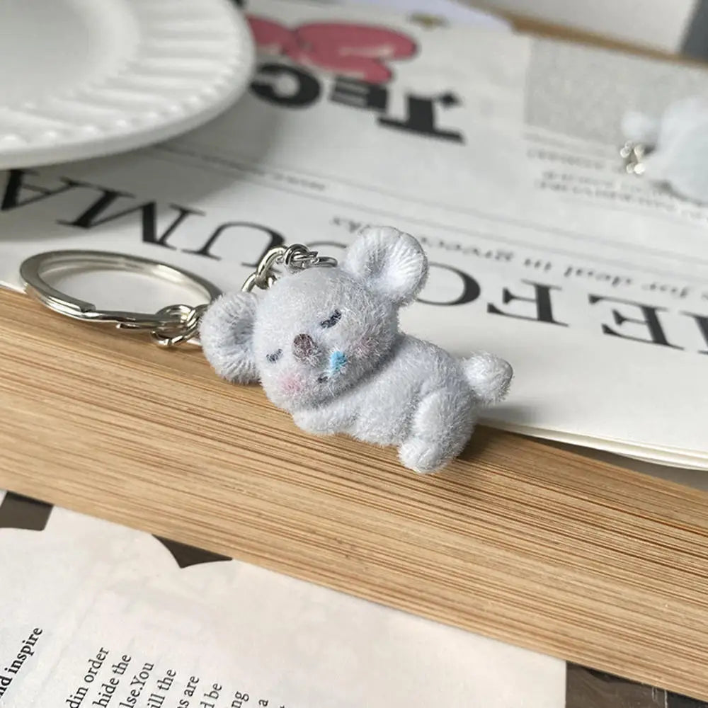 Fluffy Animal Keychains