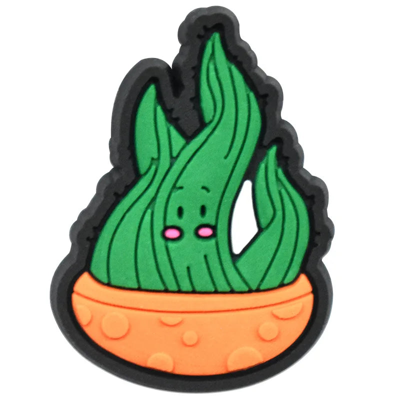 Cactus Shoe Charms