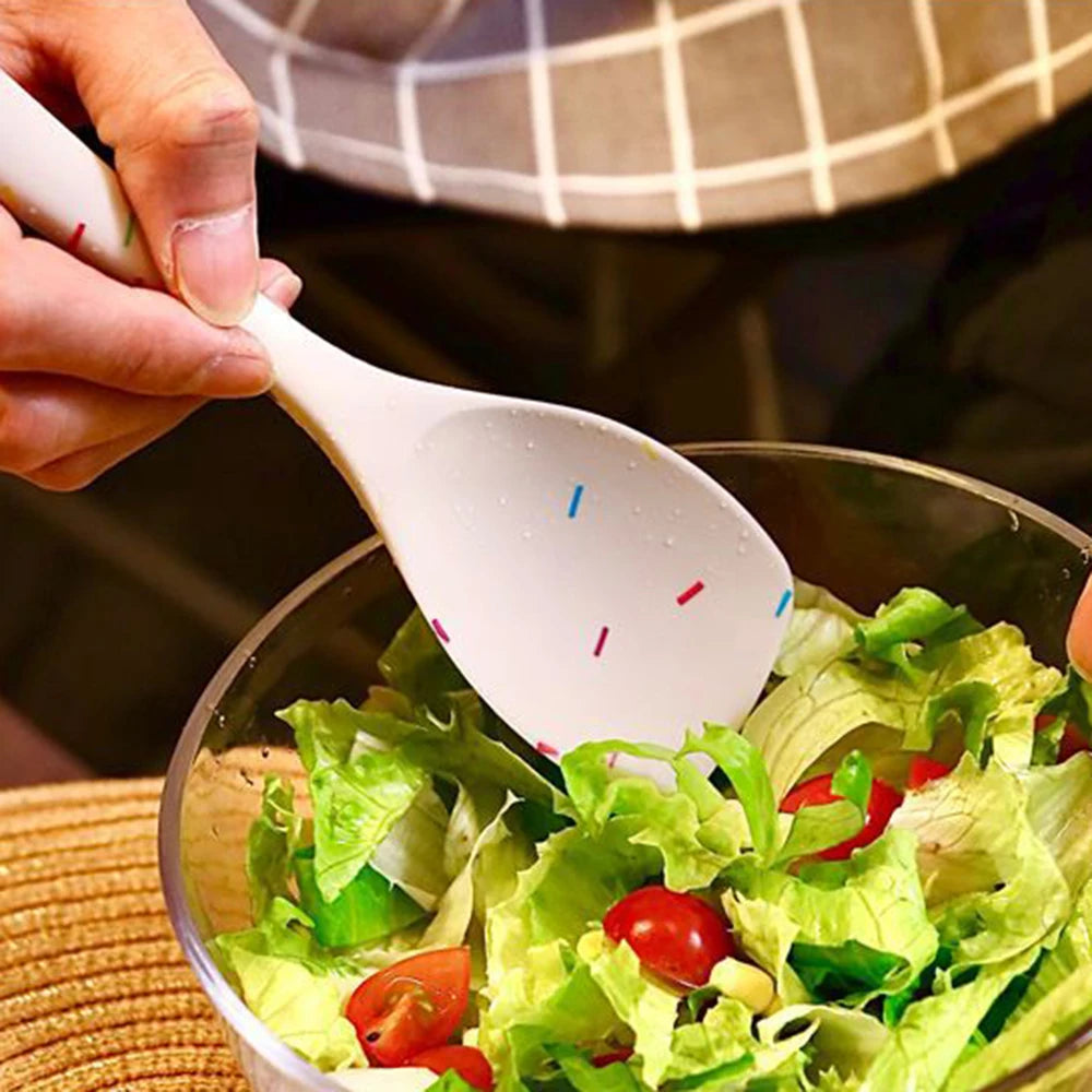 Polka Dot Silicone Kitchen Utensils