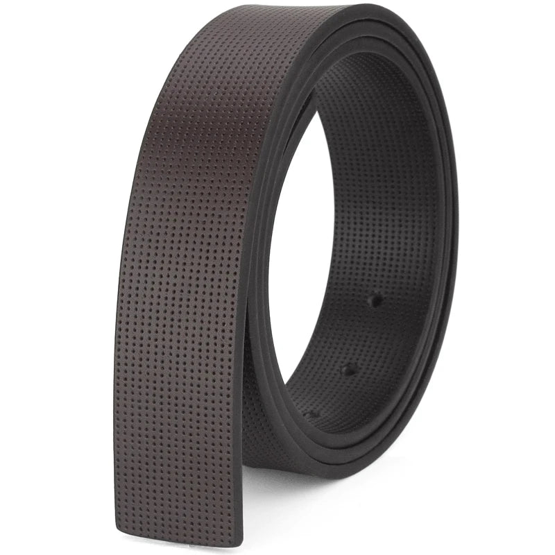 Genuine Leather Belt Strap – No Buckle