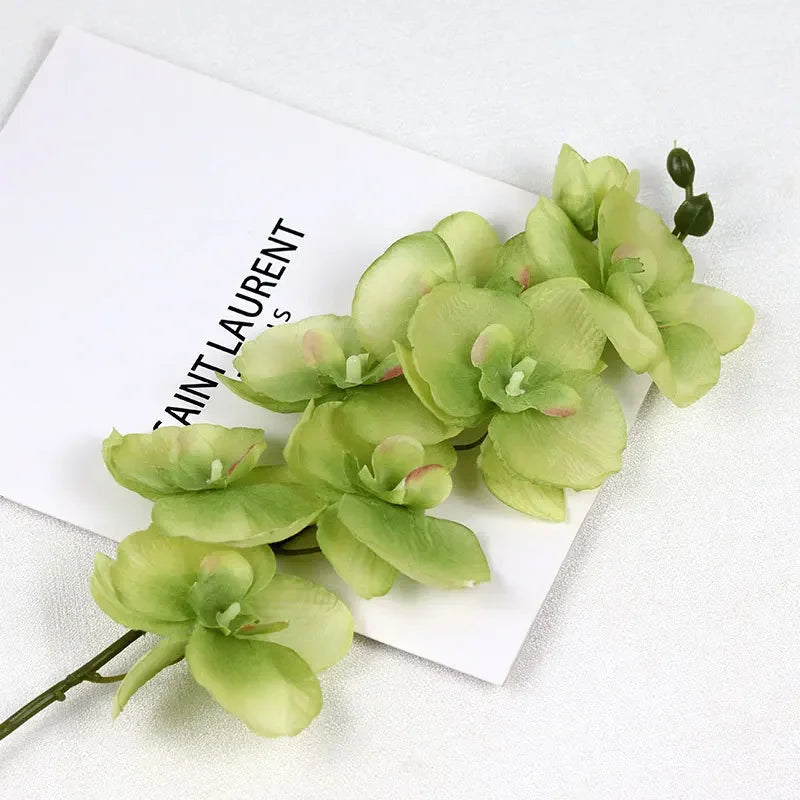 8-Head Silk Butterfly Orchid 70cm