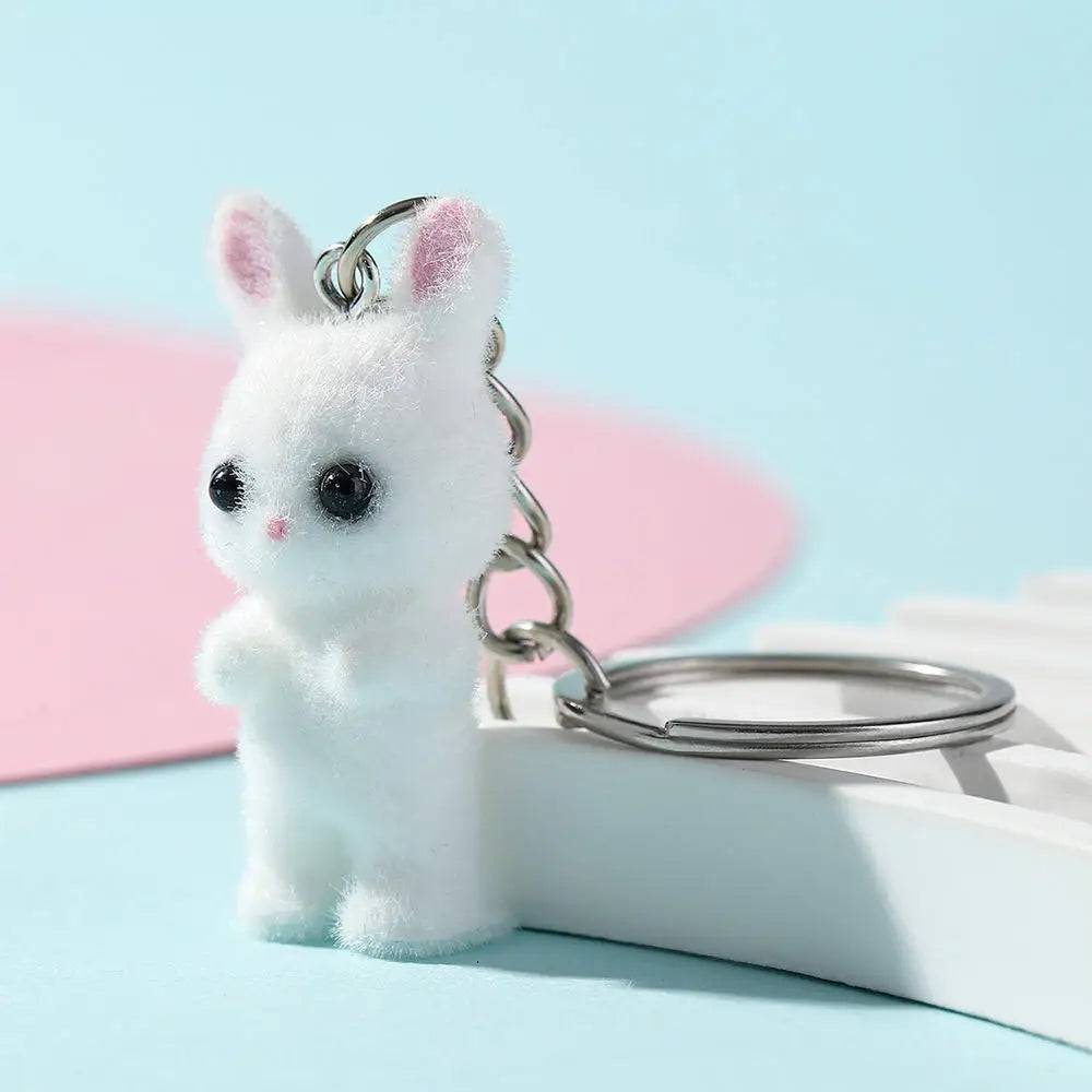 Fluffy Animal Keychains