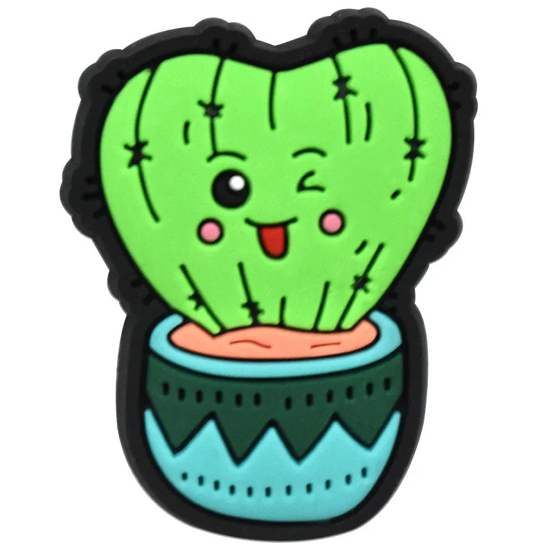 Cactus Shoe Charms
