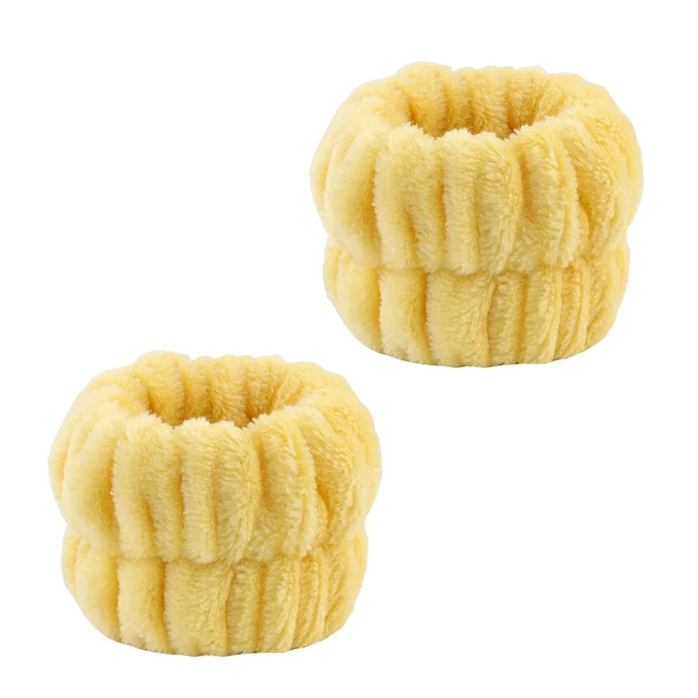Spa Headband & Wristbands – 3 Pcs