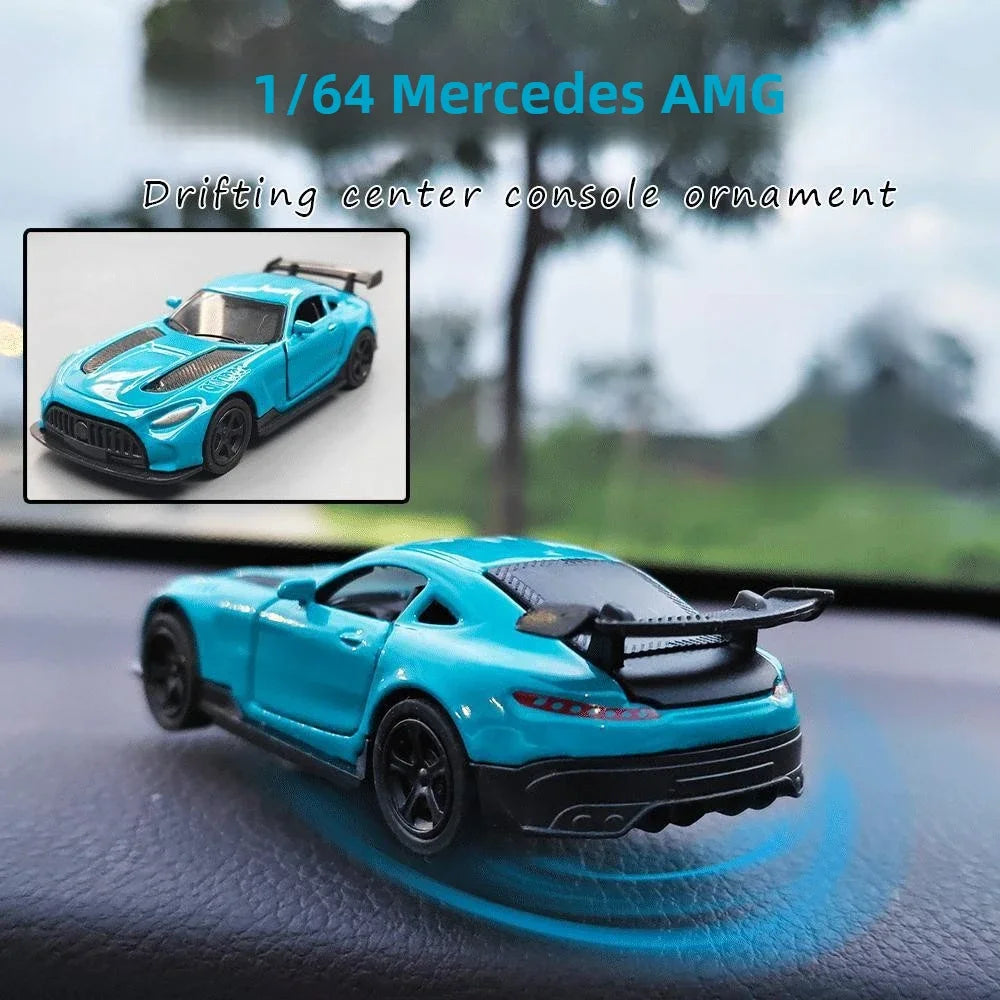 🏎️ Drifting Sports Car Dashboard Ornament