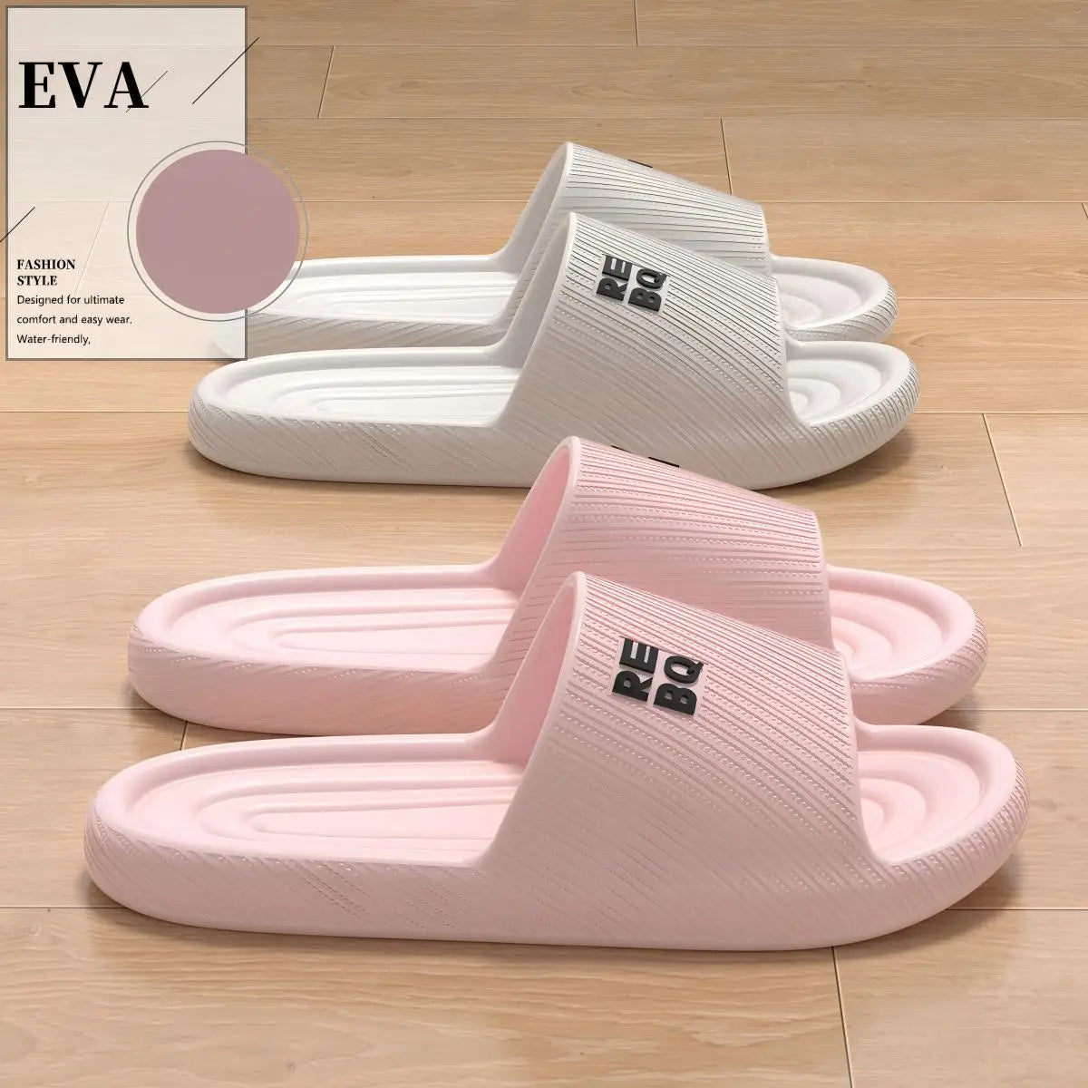 Unisex EVA Shower Slippers
