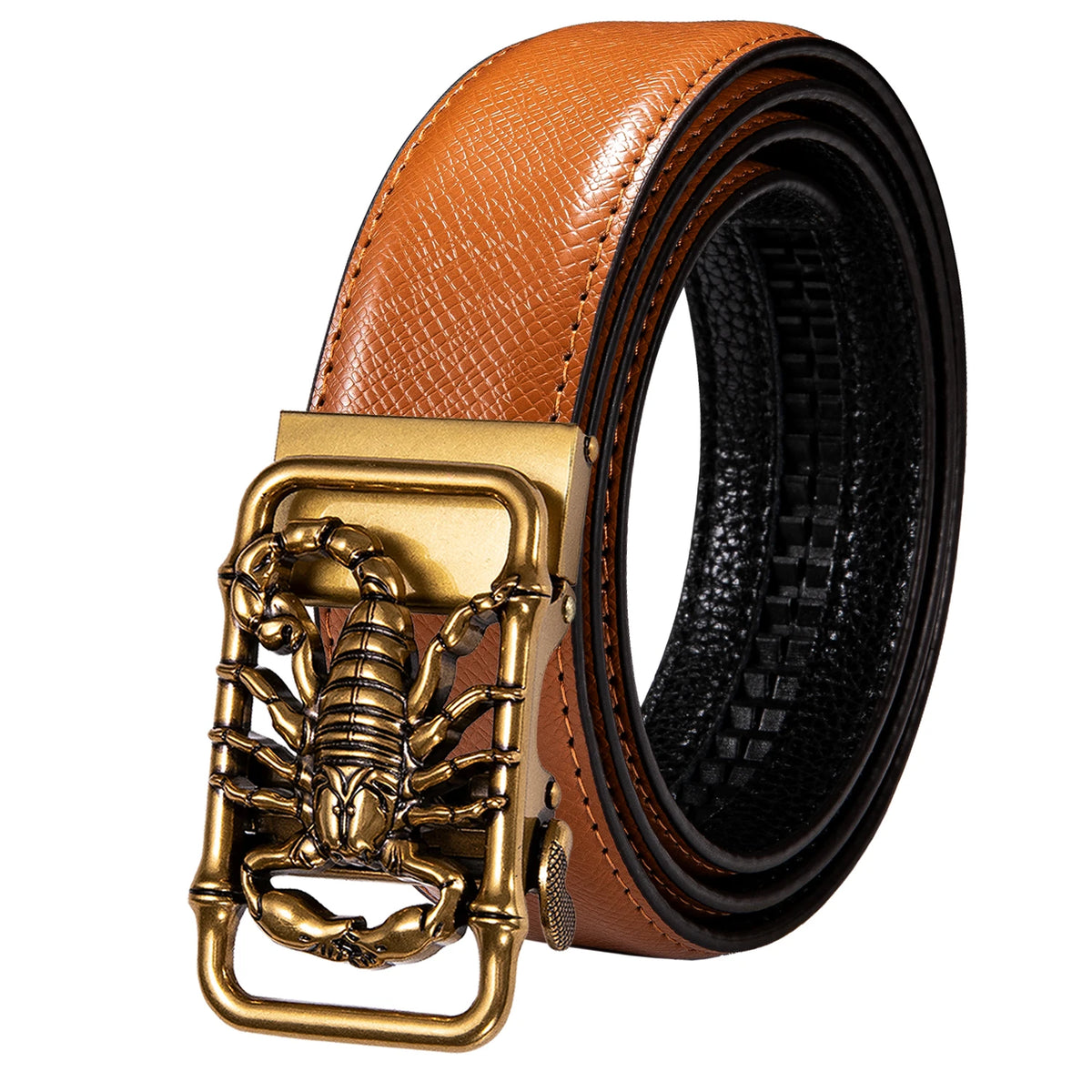 Men's Colorful Leather Jeans Belt