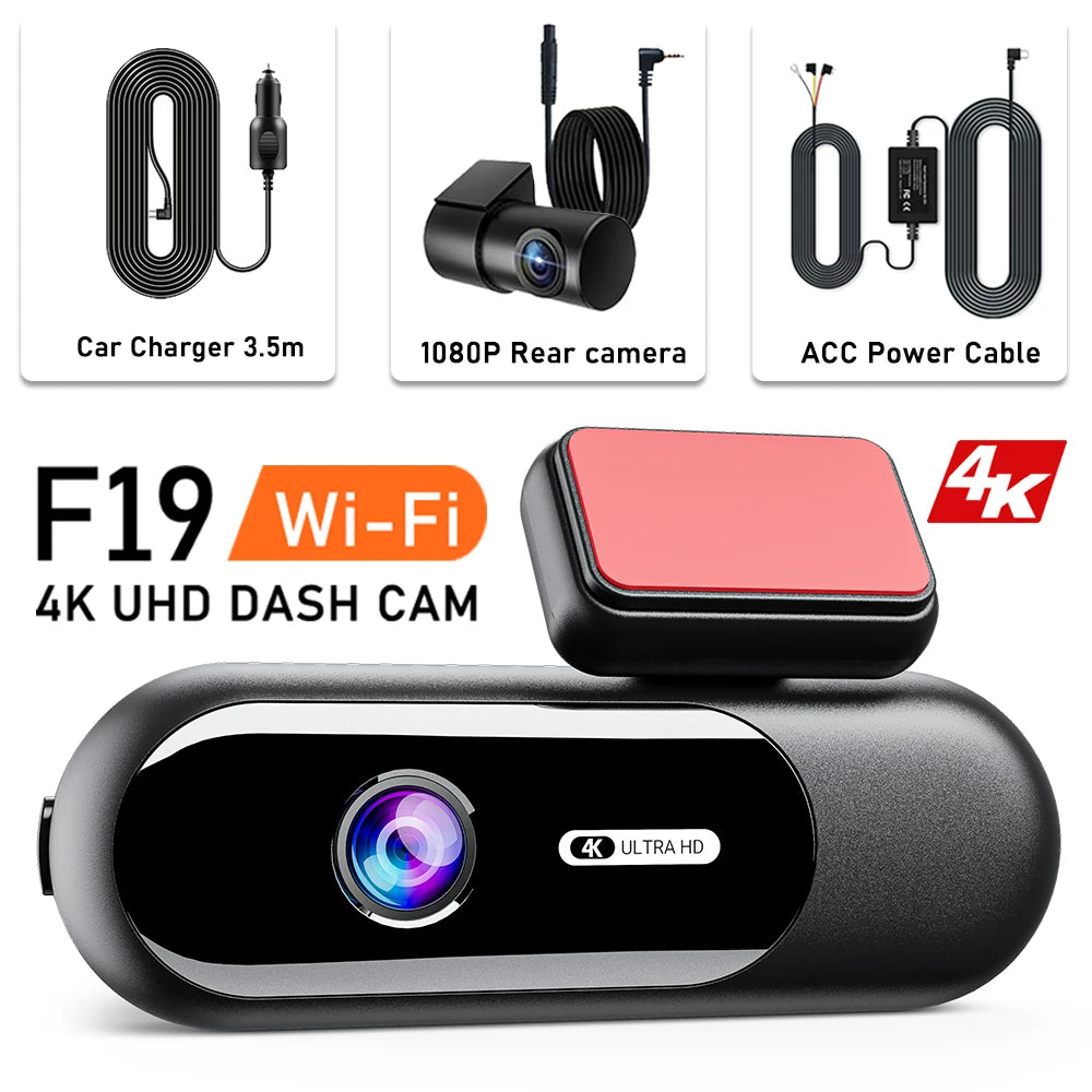 📹 4K Dual Dash Cam