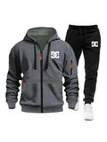 Men's Tricolor Hoodie Tracksuit