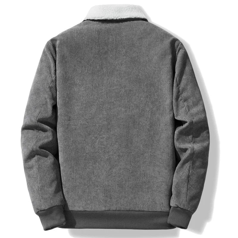 Men's Corduroy Lamb Fleece Jacket