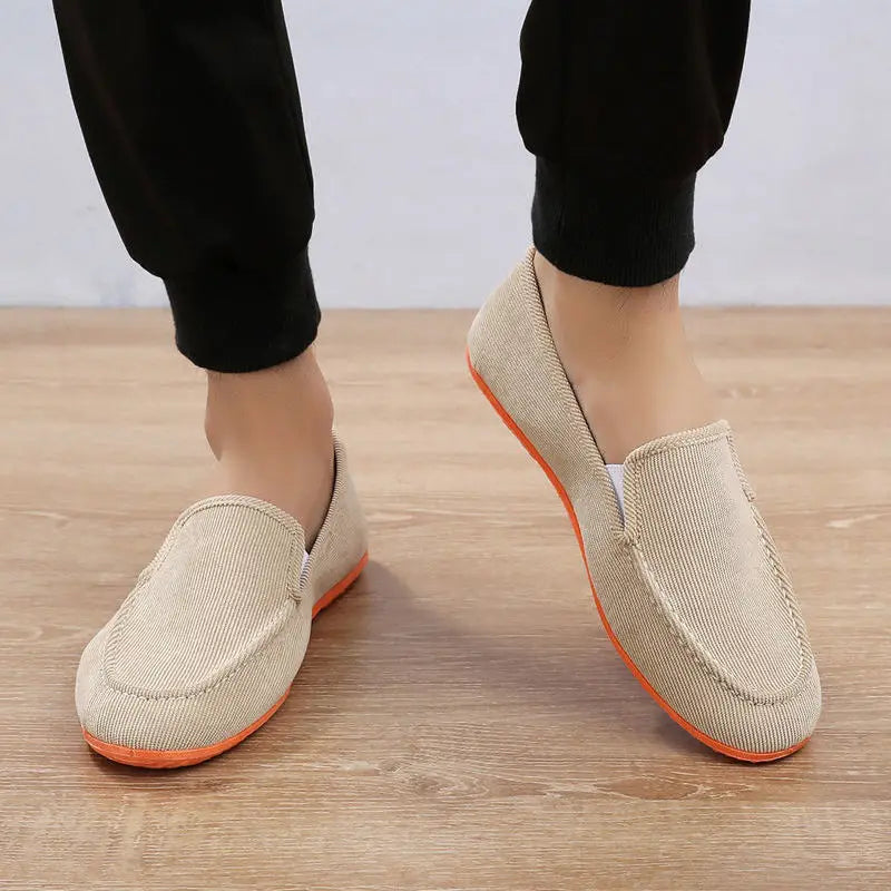 Men's Canvas Slip-On Loafers
