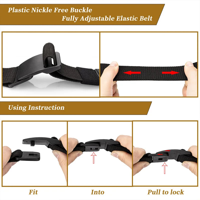 Men's Nylon Web Work Belt