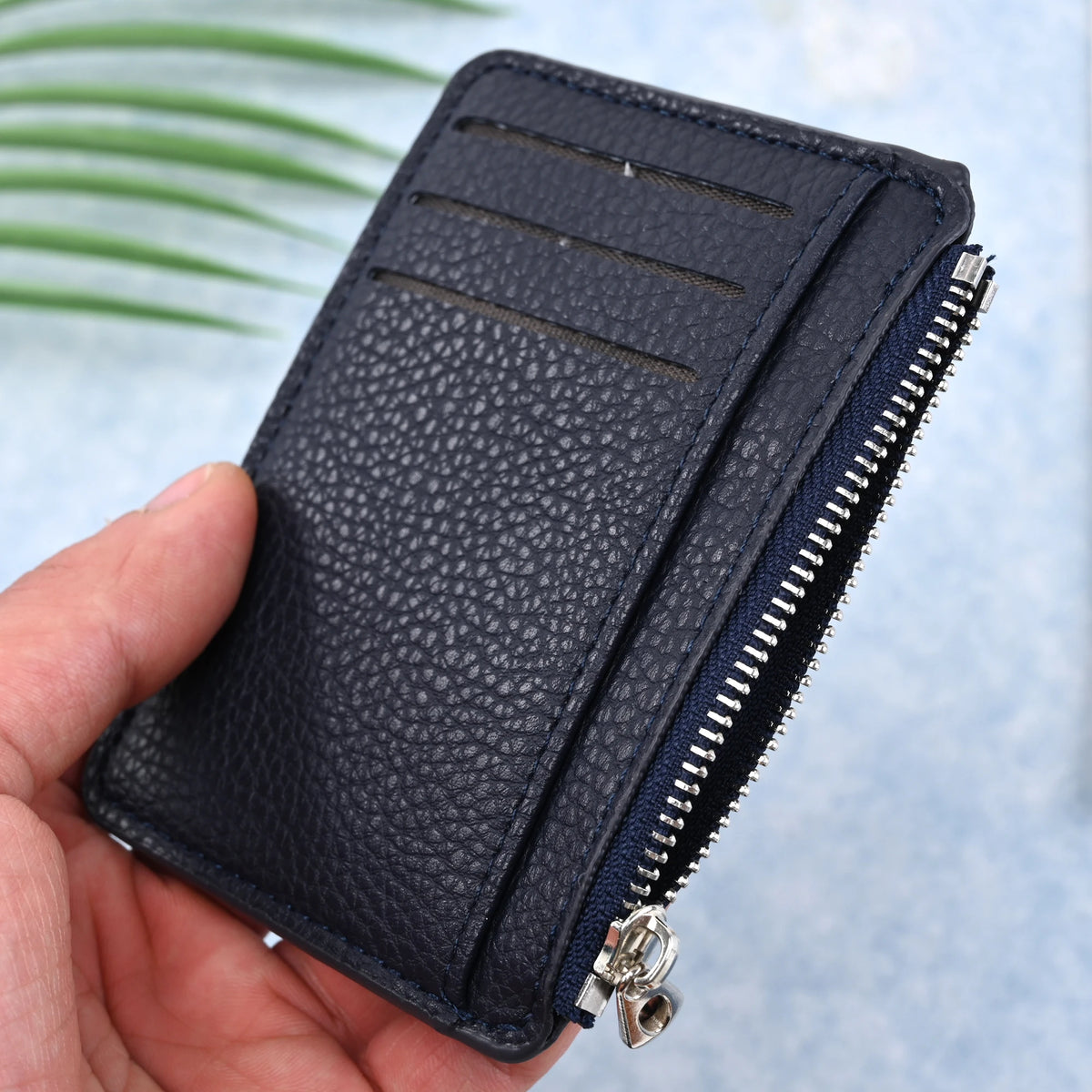 Slim Zip Card Purse