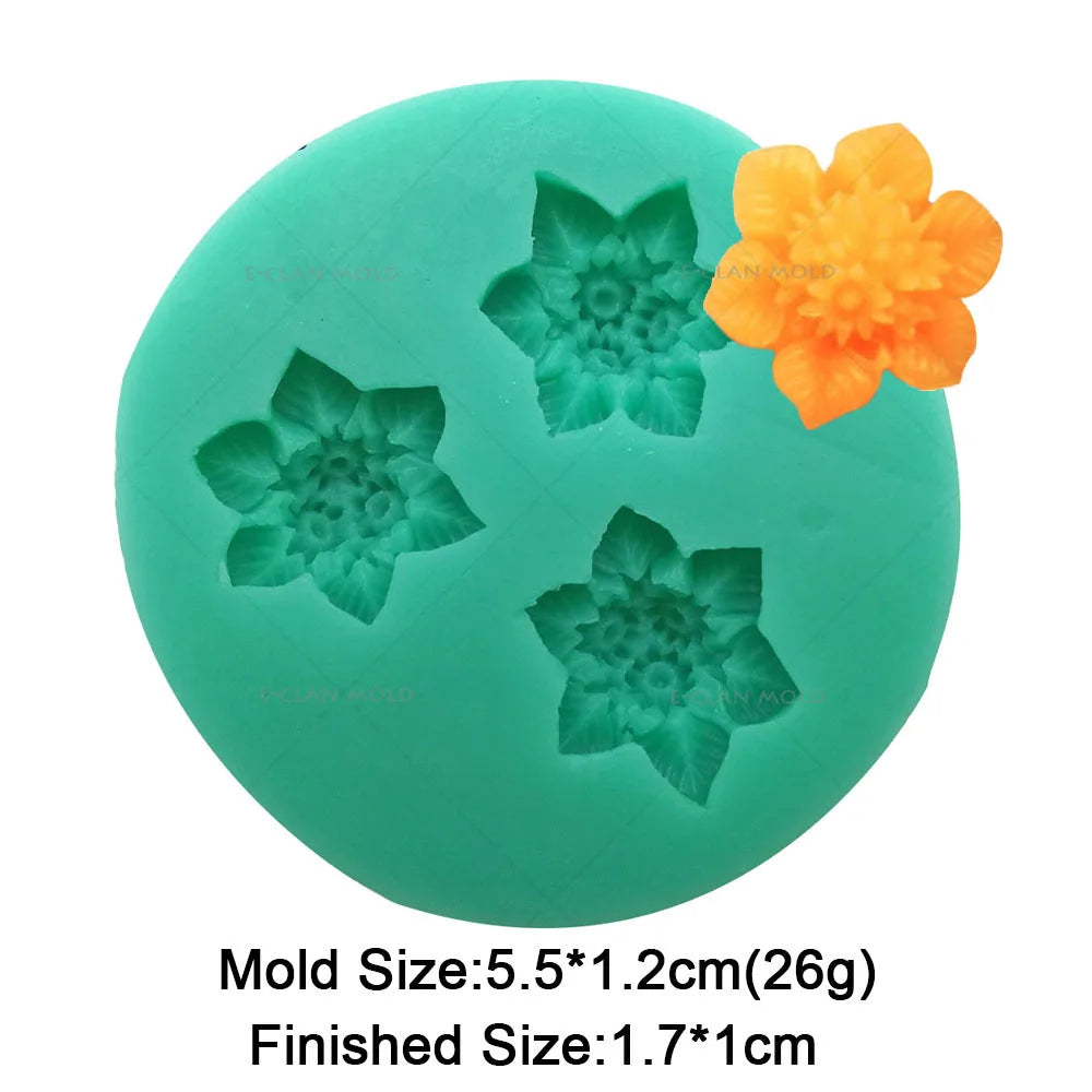 Flower Silicone Fondant Mold
