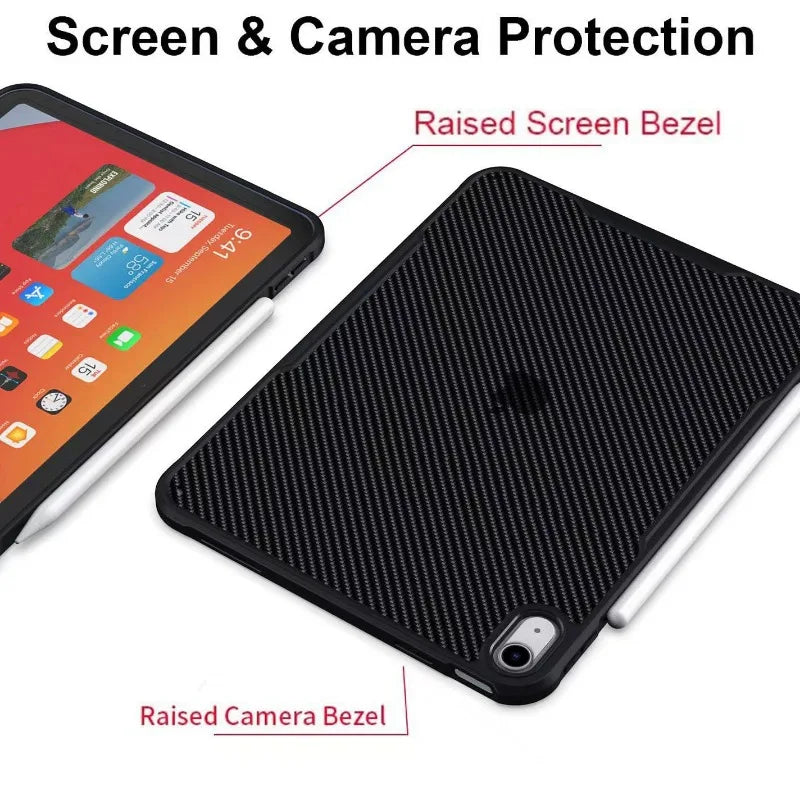 🖤 Carbon Fiber iPad Case