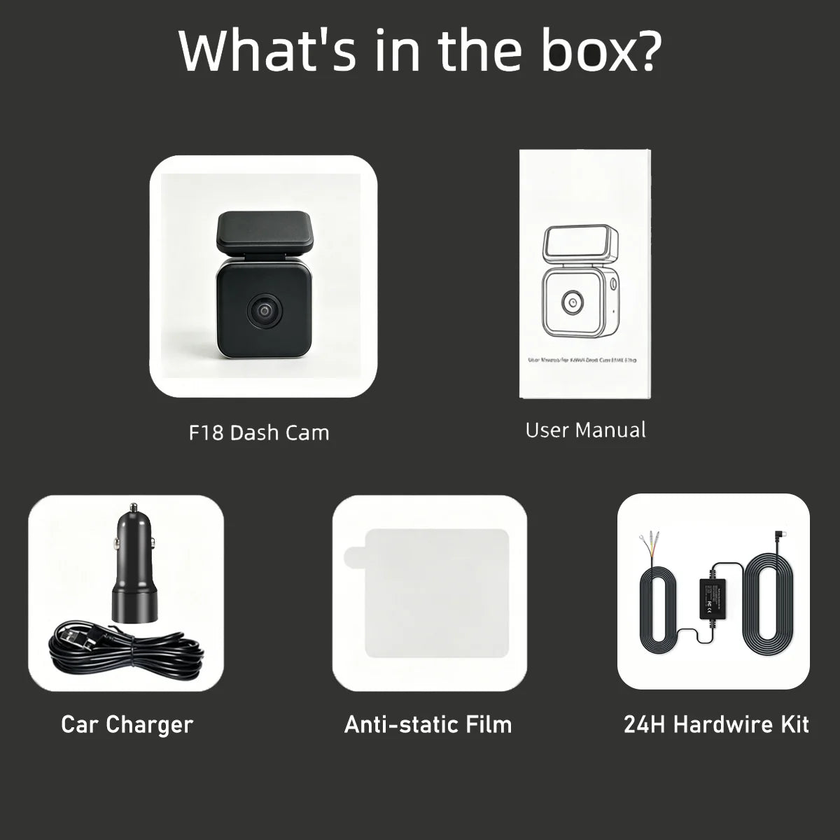 📱 Mini 2K WiFi Dash Cam