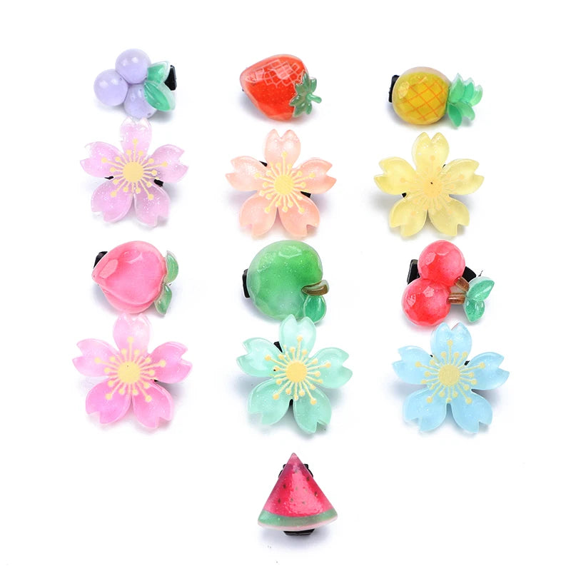 Flower & Fruit Shoelace Charms
