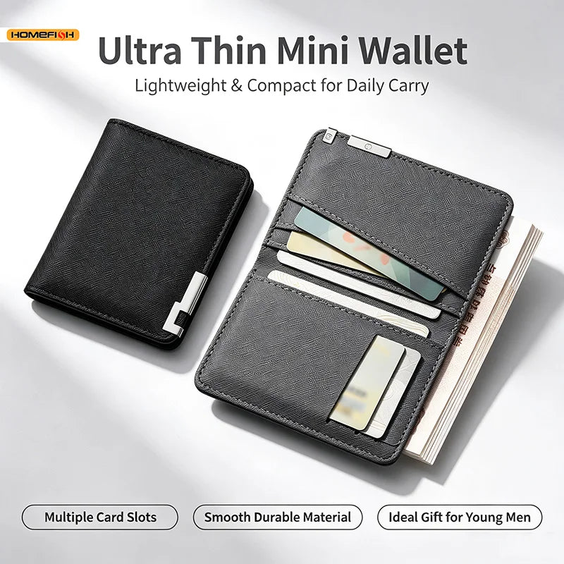 Ultra-Thin Vertical Mini Wallet