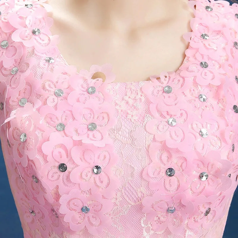 Tulle Applique Ball Gown