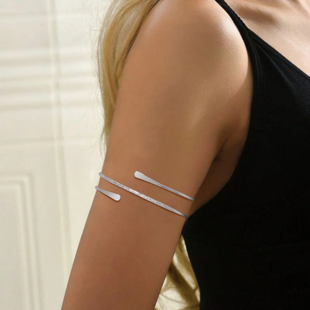 ⭕ Simple Upper Cuff Arm Bracelet