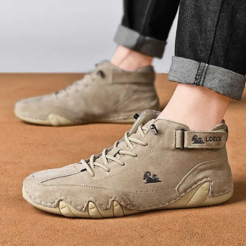 Men's Waterproof High-Top Sneakers