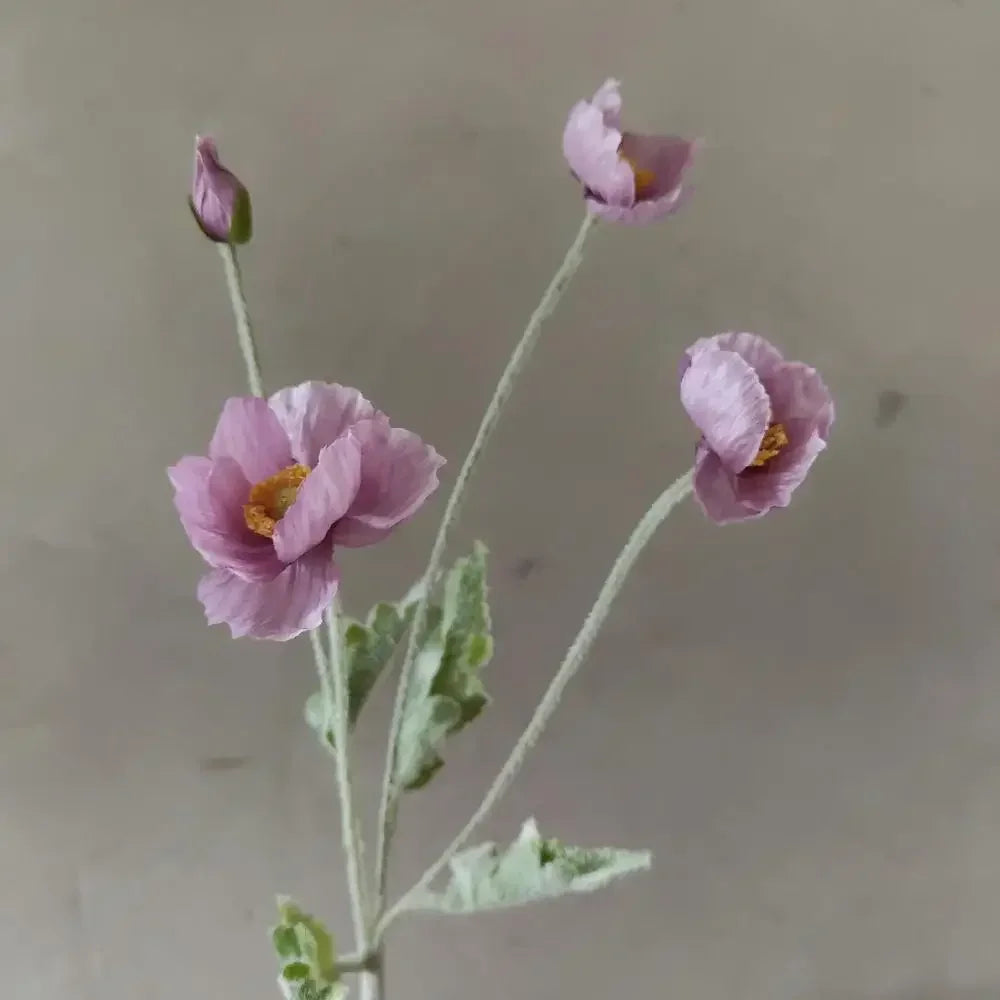 Artificial Poppy Flowers