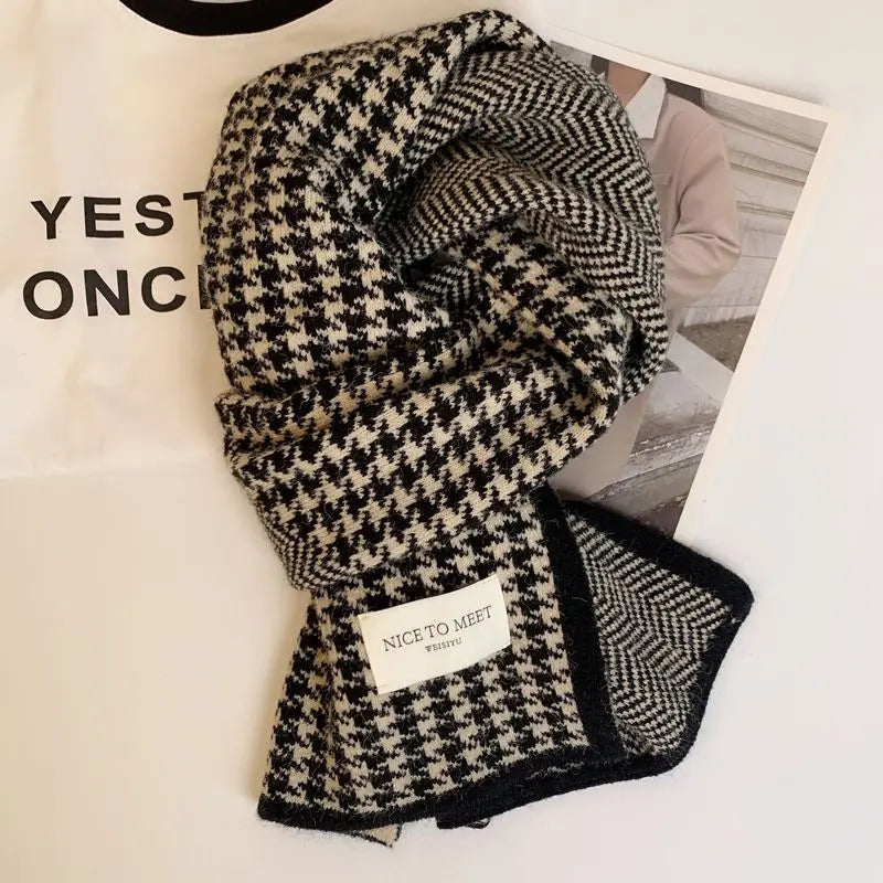 Women's Double-Sided Knit Scarf