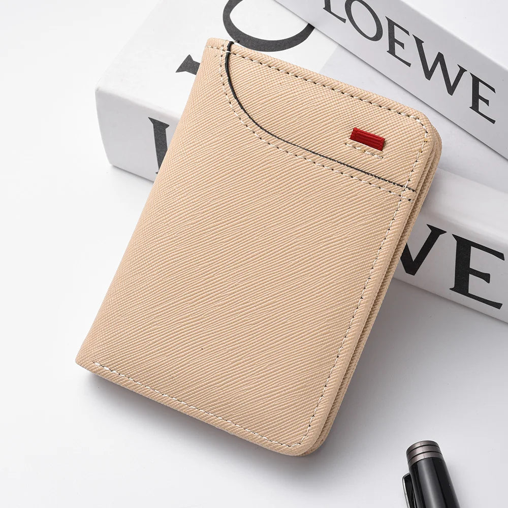 Men's Slim Vertical Card Wallet