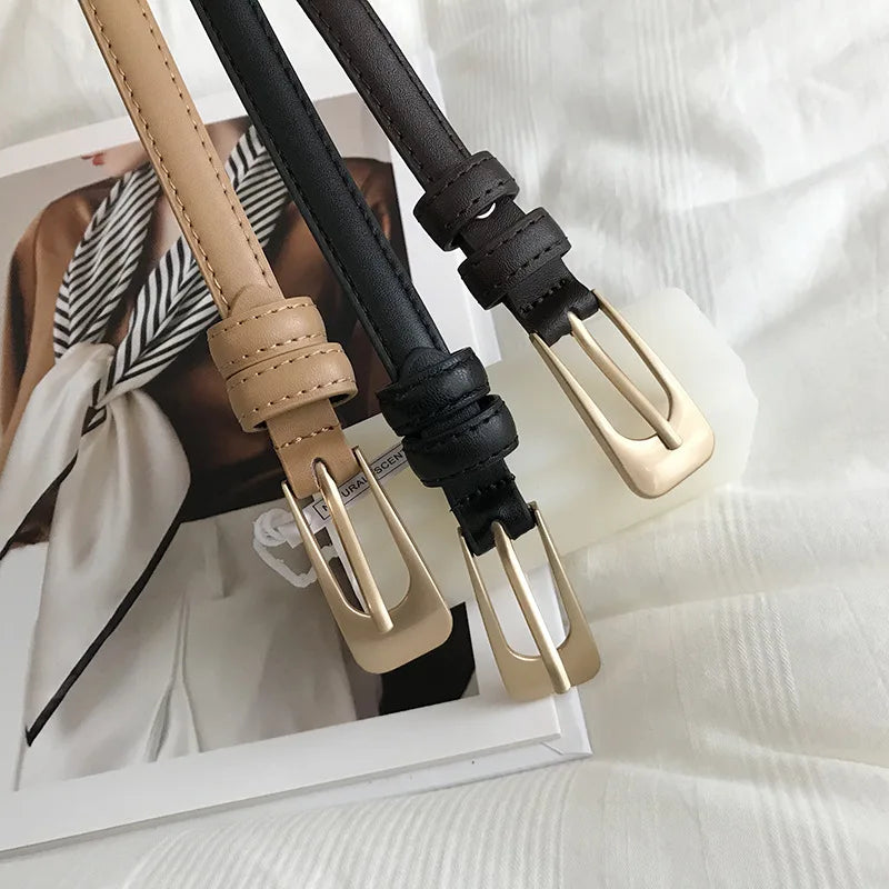 Women's Thin Decorative Belt