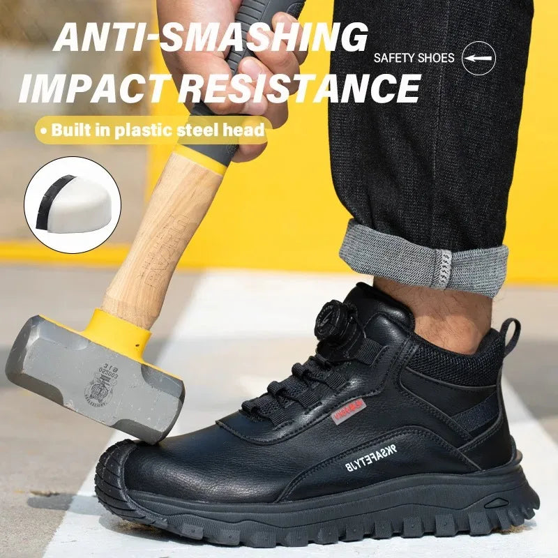 Waterproof Steel Toe Work Boots