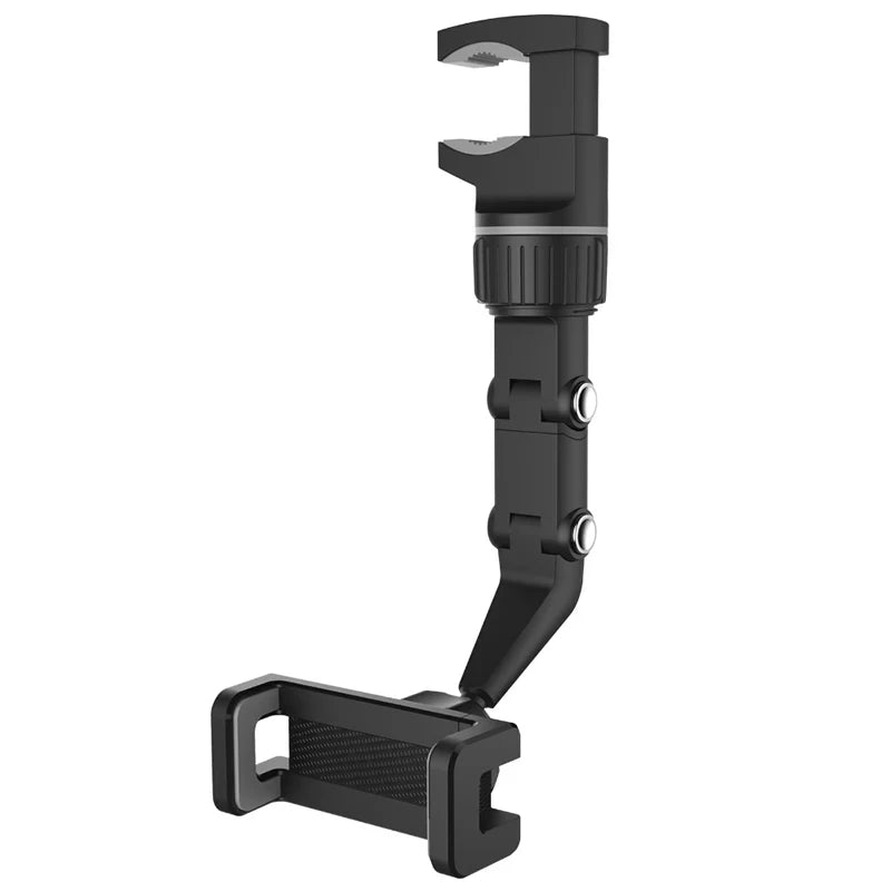 📱 360° Rotating Rearview Mirror Phone Holder