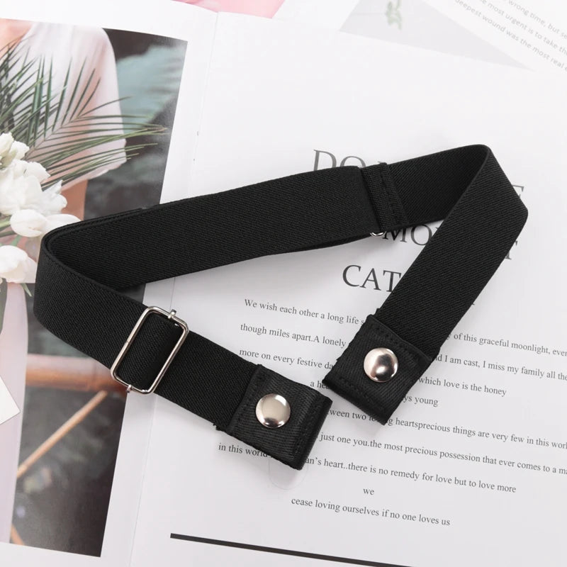 Buckle-Free Stretch Elastic Belt