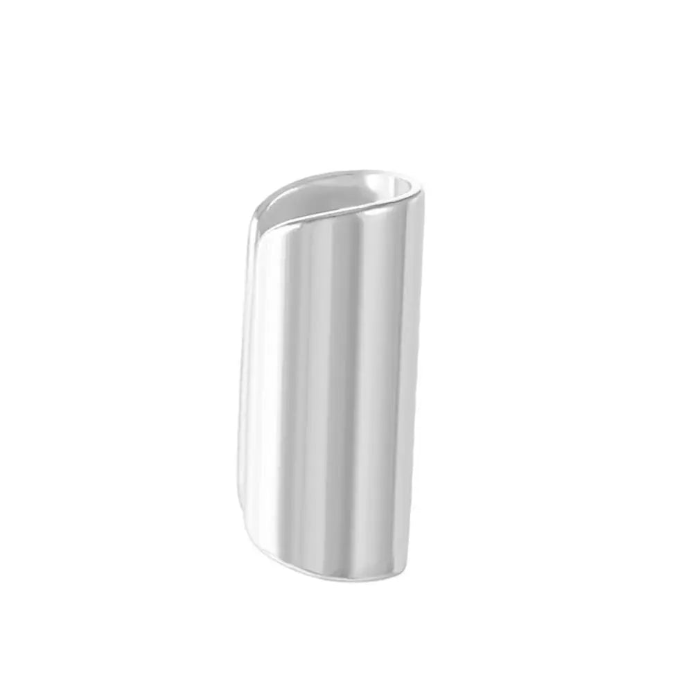 Long Tube Clip-On Ear Cuff