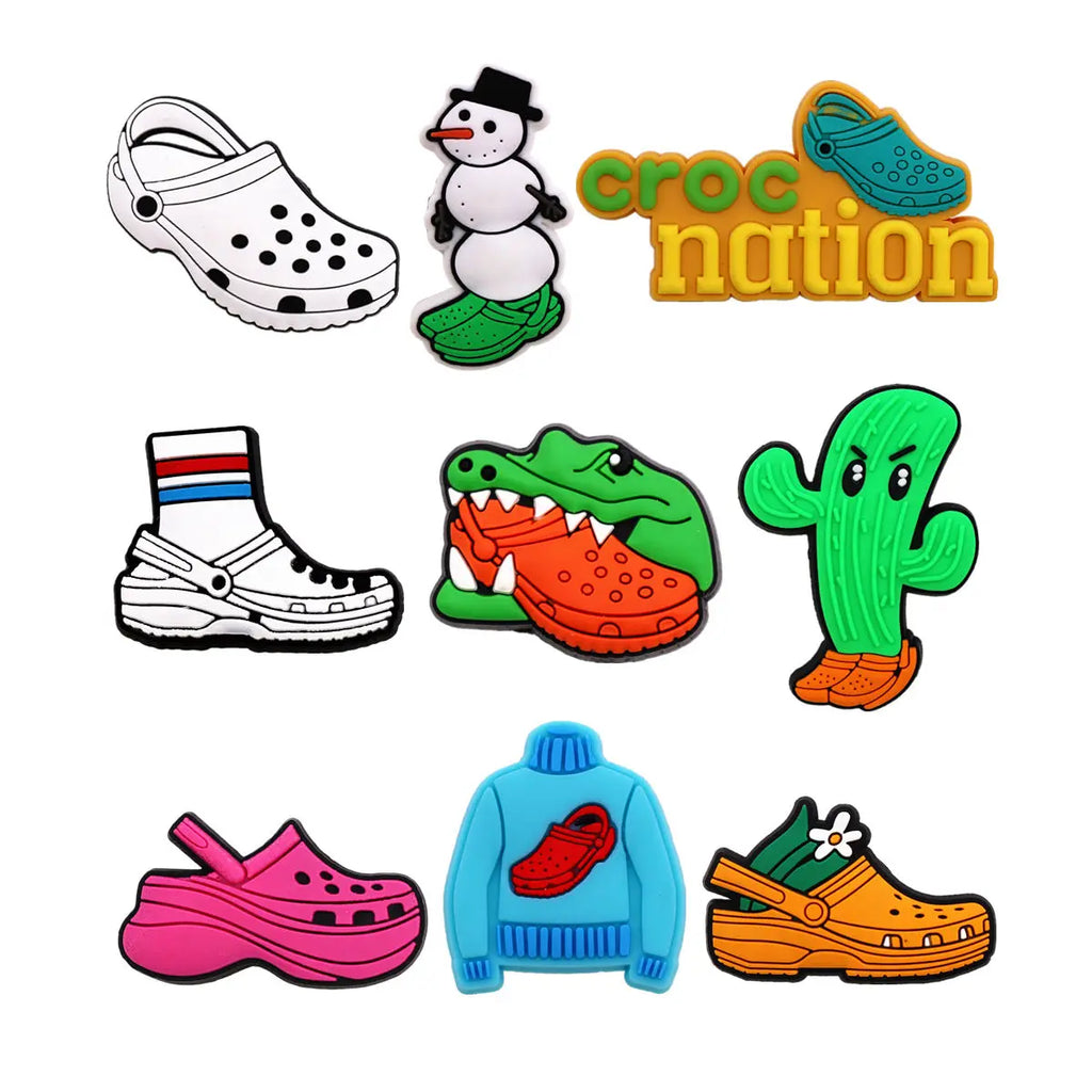 Crocodile Shoe Charms