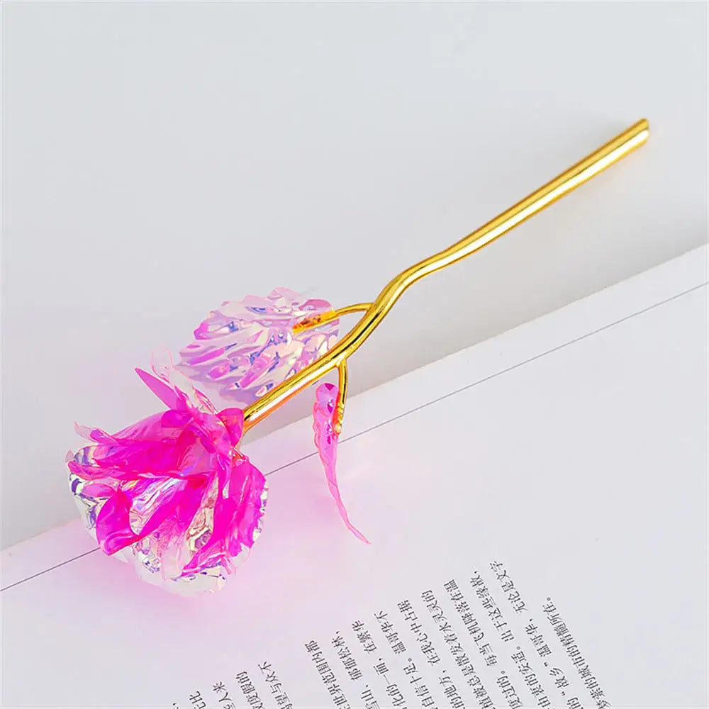 24K Gold Foil Rose Gift