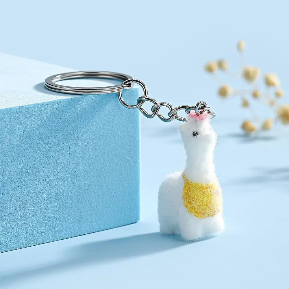 Fluffy Animal Keychains