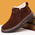 Men's Fleece-Lined Cotton Snow Boots