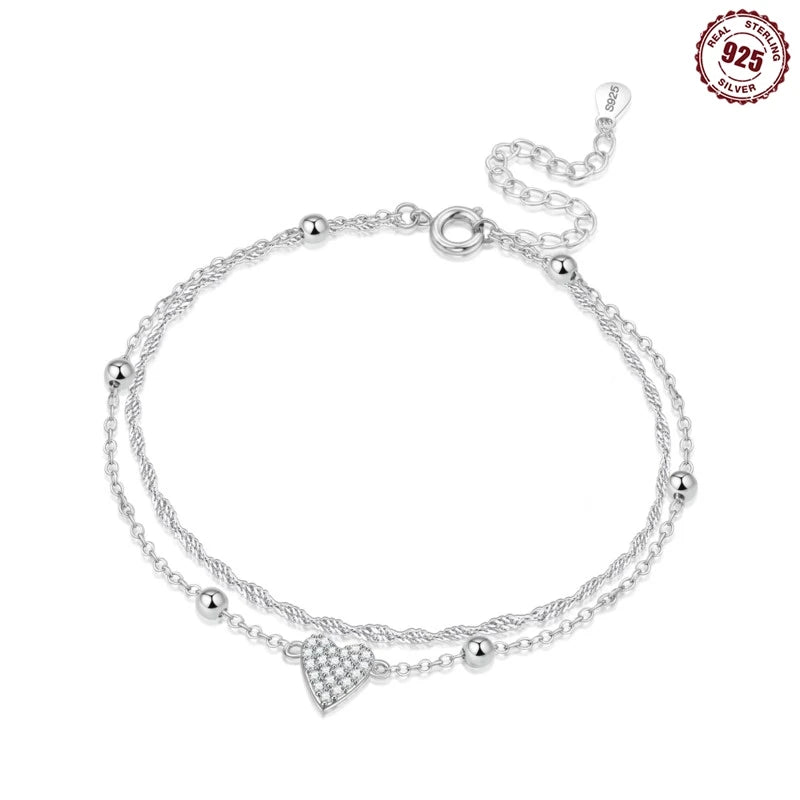 Gold-Tone Pearl Shell Anklet