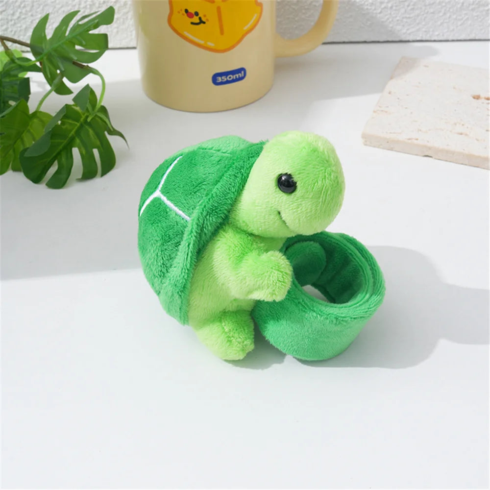 Mini Turtle Plush Slap Bracelet