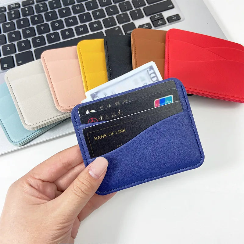 4-Slot Leather Card Holder