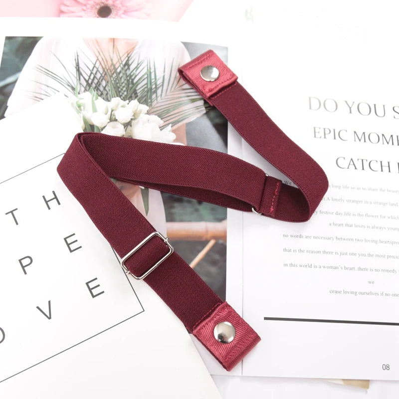Buckle-Free Invisible Elastic Belt