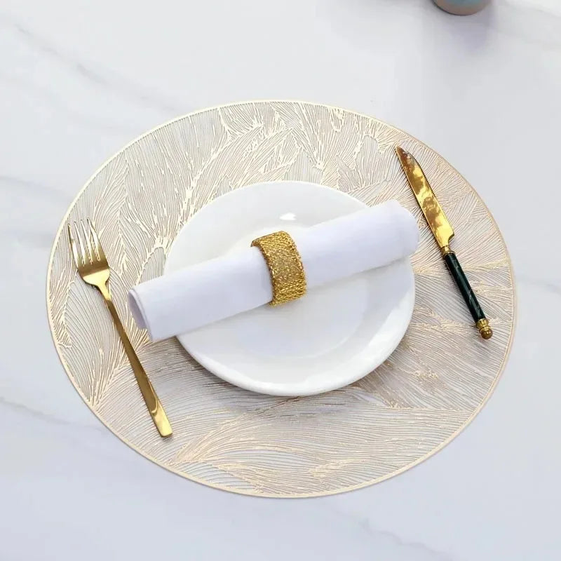 Round Heat-Resistant Placemats