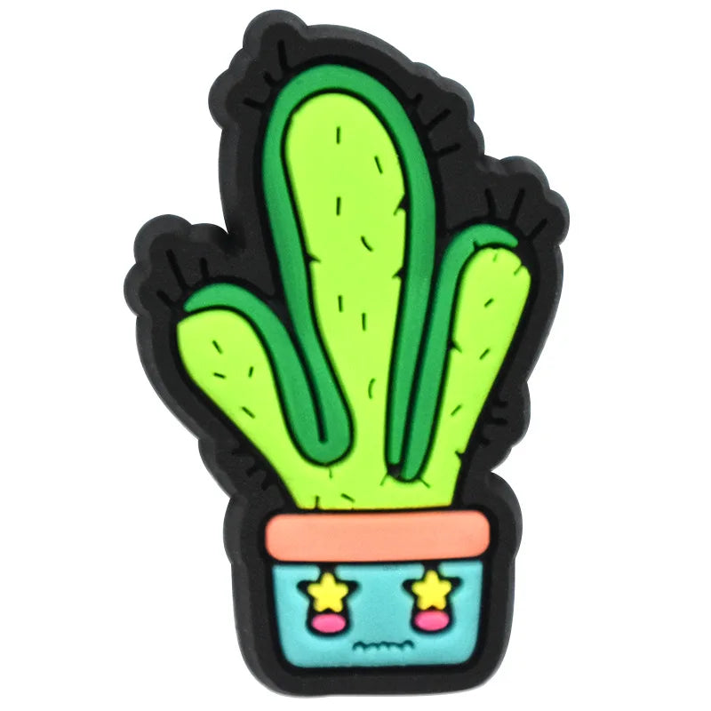Cactus Shoe Charms