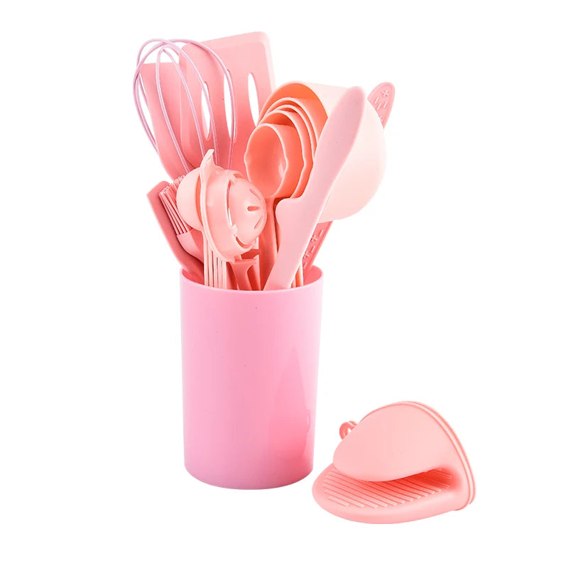 21-Piece Silicone Kitchen Utensil Set