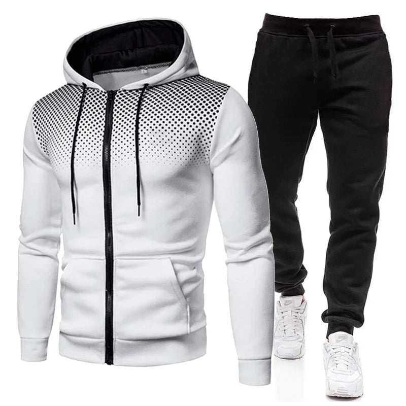 Men's Fleece Hoodie & Sweatpants Set