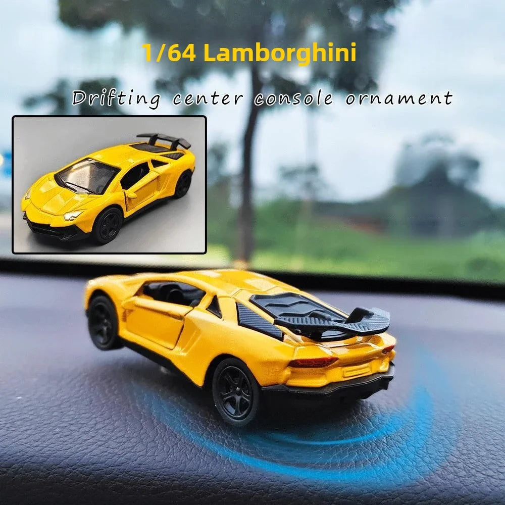 🏎️ Drifting Sports Car Dashboard Ornament