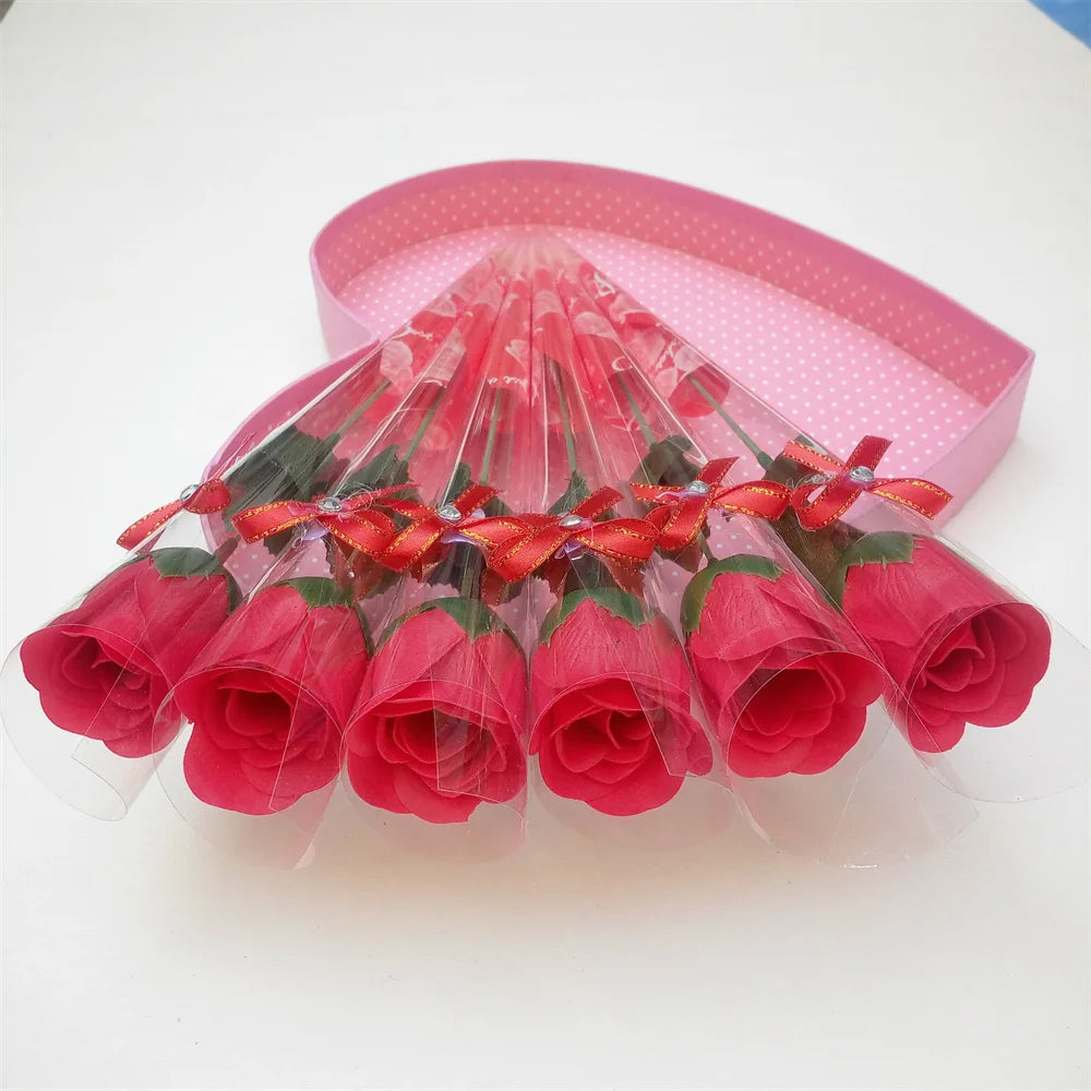 Soap Rose Bouquet Gift
