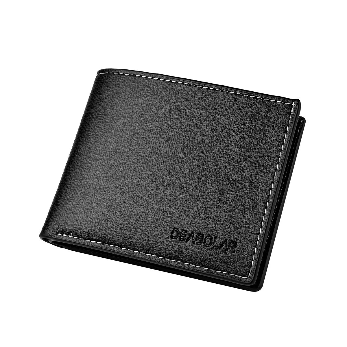 Men's Slim PU Leather Wallet