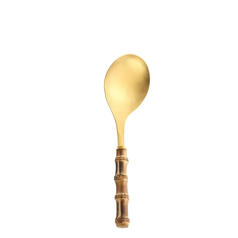 Bamboo Handle Kitchen Utensil Set